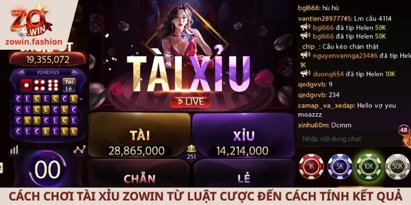 cách chơi tài xỉu