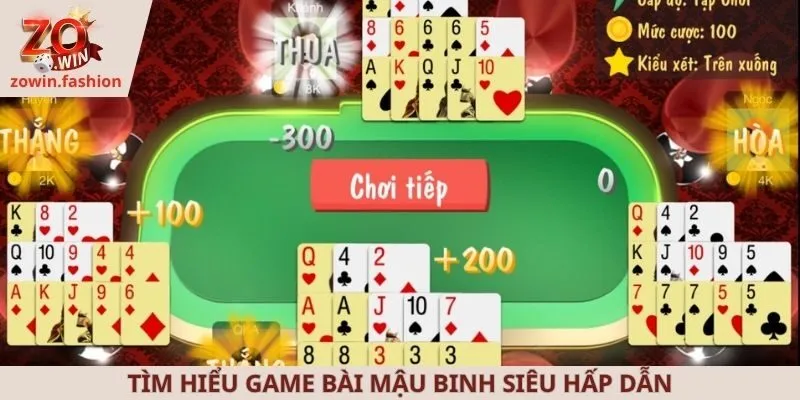Tìm hiểu game bài mậu binh siêu hấp dẫn